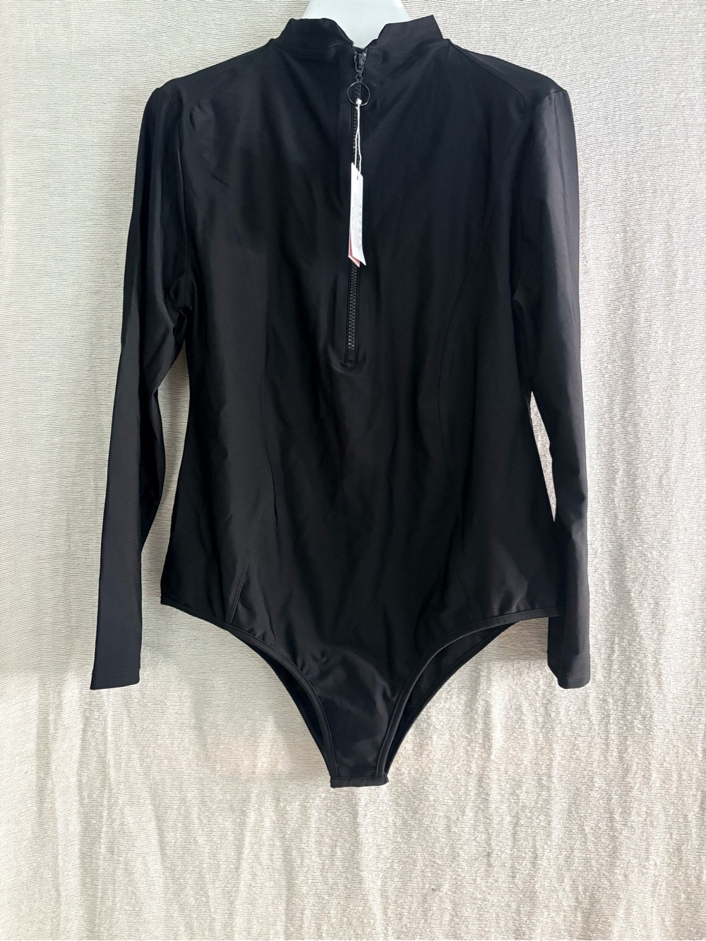 LYRA Modest Long Sleeve One Piece Zippered Swimwear